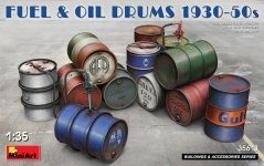 MiniArt 35613 Fuel & Oil Drums 1930-50s 1/35