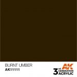 AK Interactive AK11111 BURNT UMBER – STANDARD 17ml