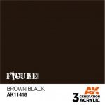 AK Interactive AK11418 Brown Black 17ml