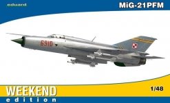Eduard 84124 MiG-21PFM (1:48)
