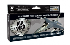 Vallejo 71156 USAF Colors Gray Schemes from 70s to present