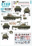 Star Decals 35-C1387 Sherman 'Crab' Flail tank. British 79th Armoured Division. Based on the Sherman Mk V. 1/35
