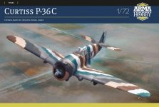 Arma Hobby 70082 Curtiss P-36C 1/72