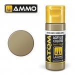 AMMO of Mig Jimenez 20012 ATOM COLOR Dunkelgelb 20ml