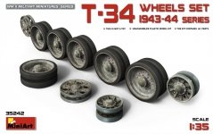 MiniArt 35242 T-34 Wheels set. 1943-44 series (1:35)