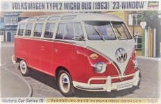Hasegawa HC10 Volkswagen Type 2 Microbus 23W (1:24)
