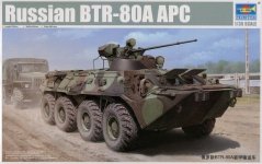 Trumpeter 01595 Russian BTR-80A APC (1:35)