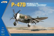Kinetic K3208 Republic P-47D Thunderbolt Razorback (1:24)