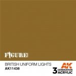 AK Interactive AK11438 British Uniform Lights17ml