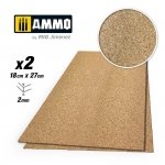 AMMO of Mig Jimenez 8836 Create Cork Fine Grain 2x2mm