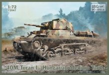 IBG 72047 40M Turan I Hungarian Medium Tank (1:72)