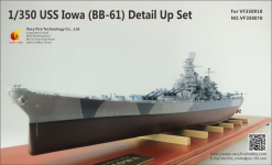 Very Fire VF350010 USS Iowa (BB-61) Detail Set for VF350910 1/350