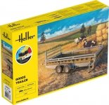 Heller 56778 STARTER KIT Goods Trailer 1/24