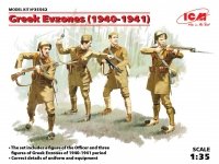 ICM 35562 Greek Evzones (1940-1941) 4 figures 1/35