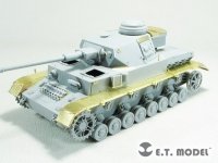 E.T. Model EA35-126 WWII German Pz.Kpfw.IV Ausf.H Fender (Mid Production) For DRAGON 1/35