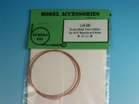 Eureka XXL LH-00 0.4mm x 50cm Metal wire rope, linka holownicza