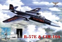 Sova 14013 B-57E & CIM-10A 1/144 Canberra & 1/72 BOMARC 1/144