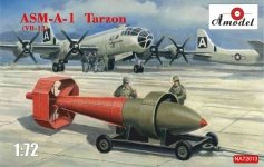 A-Model 72013 NA American bomb ASM-A-1 TARZON (VB-13) 1/72