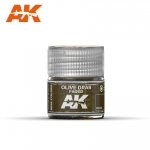 AK Interactive RC024 OLIVE DRAB FADED 10ml