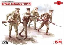 ICM 35684 British Infantry (1914) 4 figures (1:35)