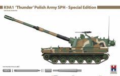 Hobby 2000 35005SE K9A1 Thunder Polish Army SPH - Special Edition ( ACADEMY + CARTOGRAF + Lufa Aber ) 1/35