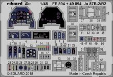 Eduard FE894 Ju 87B-2/ R2 AIRFIX 1/48