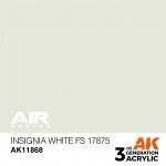 AK Interactive AK11868 INSIGNIA WHITE FS 17875 – AIR 17 ml