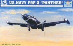 Trumpeter 02832 US.NAVY F9F-2 PANTHER (1:48)