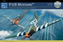 Arma Hobby 70041 P-51B Mustang 1/72