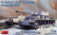 MiniArt 35302 Pz.Kpfw. IV Ausf. H Vomag 1/35