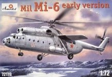 A-Model 72119 Mil Mi-6 Soviet Heavy helicopter (early version) 1:72