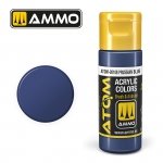 AMMO of Mig Jimenez 20108 ATOM COLOR Prussian Blue 20ml