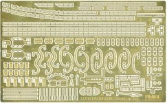 Fujimi 116815 IJN Akizuki - Etching Parts (G-up No.15 ) 1/700