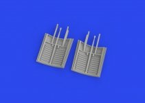 Eduard 648891 F-104A/ C airbrakes PRINT EDUARD, KINETIC MODEL 1/48