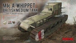 Meng Model TS-021 British Medium Tank Mk.A Whippet