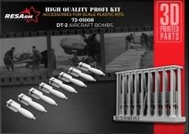 RESArm 72-01008 DT-2 - Fragmentation bomb 50kg (3D resin printing) 1/72