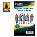 Ammo of Mig 8922 Figures Soviet Crew, Winter Uniform 1/72