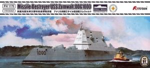 FlyHawk Model FH1175 Missile Destroyer USS Zumwalt DDG-1000 1/700