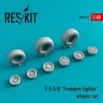 RESKIT RS48-0004 F-5 (A/B) Freedom Fighter wheels set 1/48