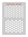 Paint Forge PFST001L STENCIL - HEX