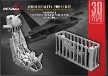 RESArm 48-04049 YAK-130 - catapult seat (3D resin printing) 1/48