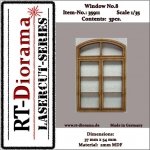 RT-Diorama 35911 Window No.: 8 (3 pcs) 1/35