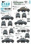 Star Decals 35-C1186 Ordnungs Polizei # 1 1/35