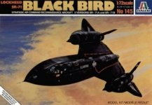 Italeri 0145 SR-71 Blackbird with Drone (1:72)