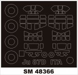 Montex SM48366 Junkers Ju 87D ITALERI