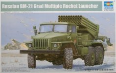 Trumpeter 01014 Russian BM-21 Grad Late Version (1:35)