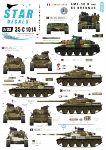 Star Decals 35-C1014 French AMX-30 B and AMX-30 B2 BRENNUS 1/35