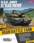 Academy 13511 R.O.K. ARMY K2 Black Panther w photo etched parts 1:35