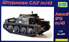 Unimodels 489 Assault SPG m/43 1/72