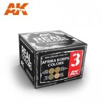 AK Interactive RCS003 AFRIKA KORPS COLORS SET (4x10ml)